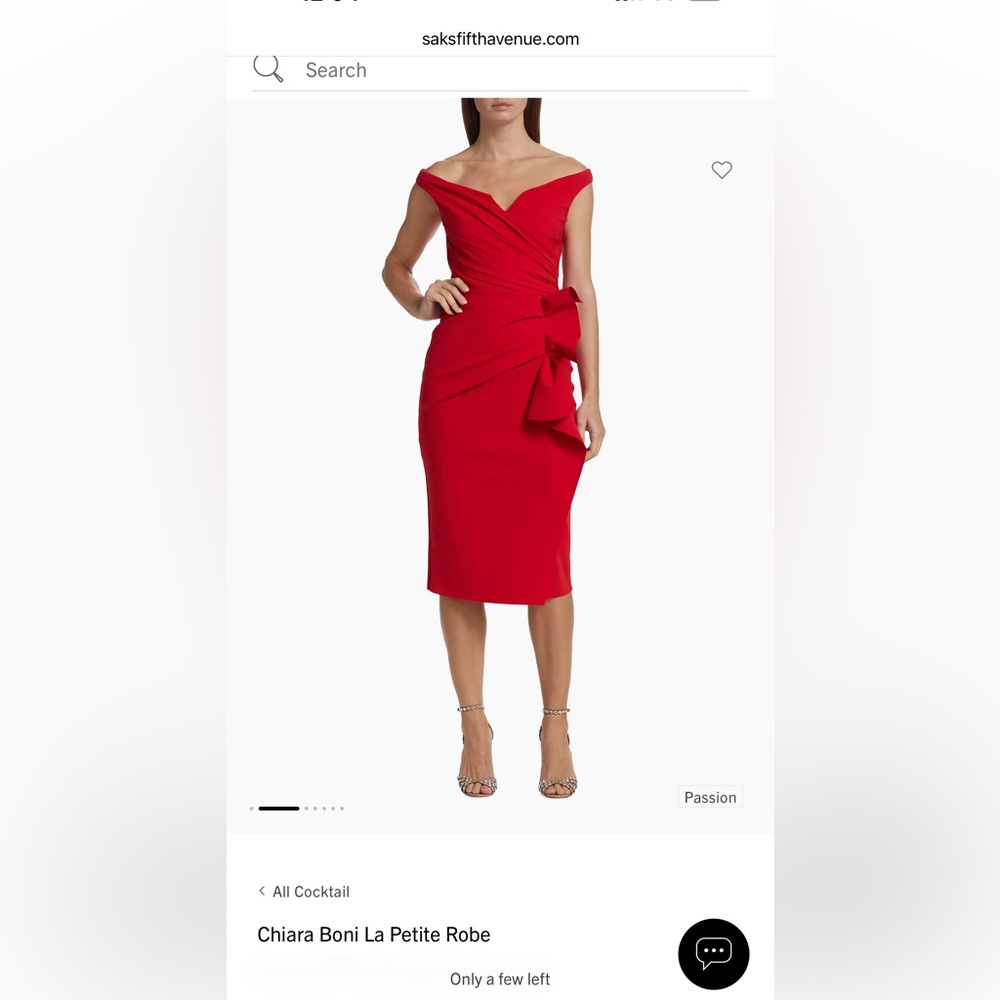 Chiara Boni La Petite Robe Lucrecia Dress Size 8 NWT